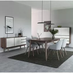 Tuotemerkit Nils Nojatuoli - Harmaa -Keittiö- ja ruokapöytätuolit Försäljningsbutik 00de443ea9d78473ccef2febf71719057a