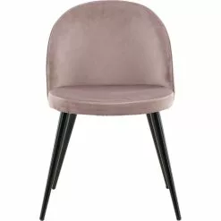 Tuotemerkit Alice Ruokatuoli - Pinkki/musta -Keittiö- ja ruokapöytätuolit Försäljningsbutik 01762d205cf82a97d35c6b8c97eeeceb0d