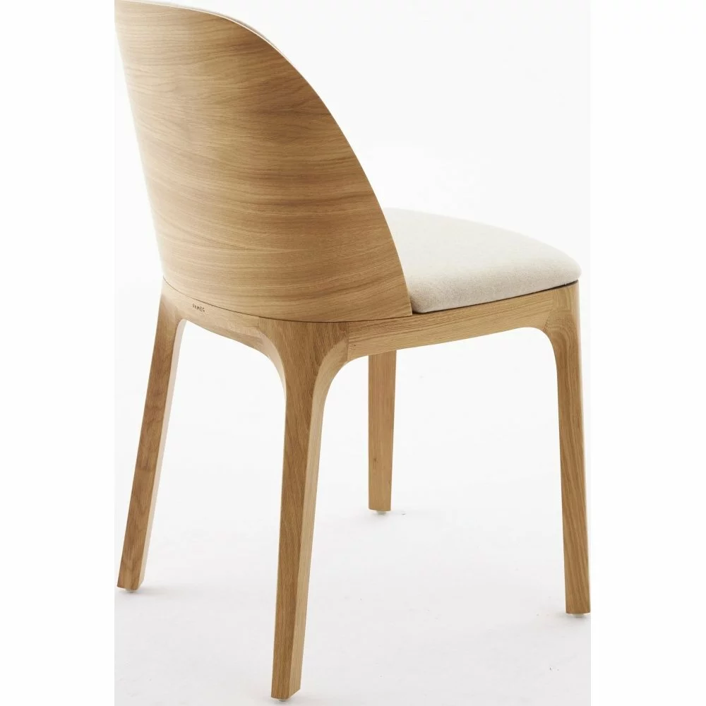 Tuotemerkit Kaareva Ruokatuoli - Valinnainen Rungon Ja Verhoilun Väri 6 Tuotemerkit Kaareva Ruokatuoli - Valinnainen Rungon Ja Verhoilun Väri - Bild 4