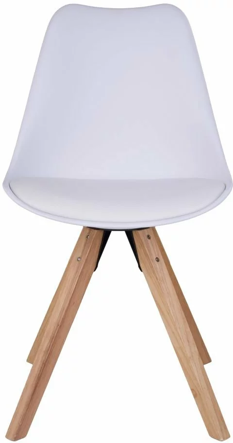 Tuotemerkit Bergen Ruokailutuoli - Valkoinen/luonnollinen 6 Tuotemerkit Bergen Ruokailutuoli - Valkoinen/luonnollinen - Bild 4