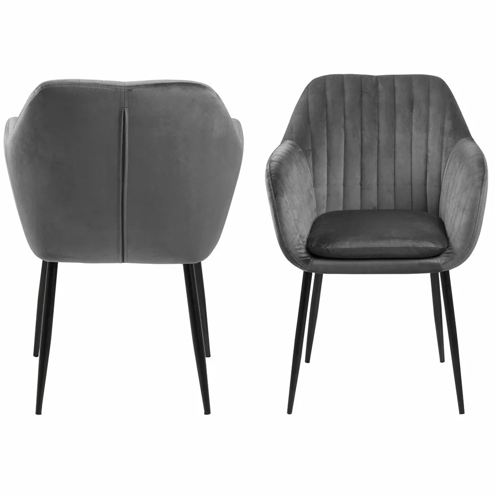 Tuotemerkit Oceanbay-nojatuoli - Tummanharmaa (Sametti) 4 Tuotemerkit Oceanbay-nojatuoli - Tummanharmaa (Sametti) - Bild 2