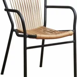 Tuotemerkit Motala Nojatuoli - Luonnonrottinki/musta