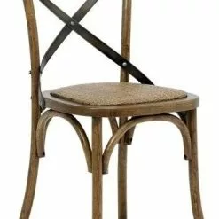 Tuotemerkit Vintage- Ruokapöydän Tuoli - Antiikkivärjätty Tammi