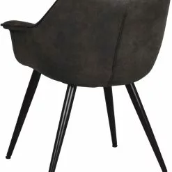 Tuotemerkit Echo-nojatuoli - Tummanharmaa/musta -Keittiö- ja ruokapöytätuolit Försäljningsbutik 0b4a3ffd25c296efdfb9510ae7e3953c38