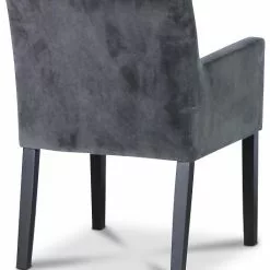 Tuotemerkit Filip-nojatuoli - Tummanharmaa Sametti -Keittiö- ja ruokapöytätuolit Försäljningsbutik 0cc06575cf949e211bd2cd92fa6741052b