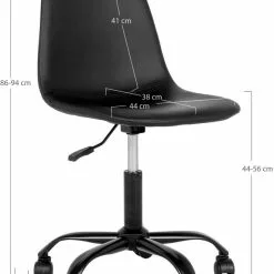 Tuotemerkit Tukholman Työtuoli - Musta -Keittiö- ja ruokapöytätuolit Försäljningsbutik 0d3b2404a5d4fb1de0aeafd6aff77fa74e