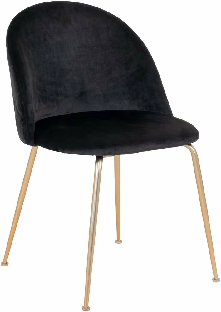 Tuotemerkit Geneve Ruokapöydän Tuoli - Musta/messinki 3 Tuotemerkit Geneve Ruokapöydän Tuoli - Musta/messinki