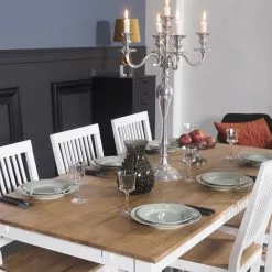 Tuotemerkit Dalarös-ruokatuoli - Valkoinen / öljytty Tammi -Keittiö- ja ruokapöytätuolit Försäljningsbutik 0db763713ee6217637ad26ff070faefdd9