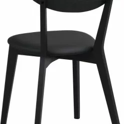 Tuotemerkit Hannah-tuoli - Musta -Keittiö- ja ruokapöytätuolit Försäljningsbutik 0e0f37b9d7126ee6447d97422aee7f7dd9