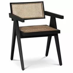 Tuotemerkit Strömsberg Runkotuoli - Musta Mahonki/rottinki