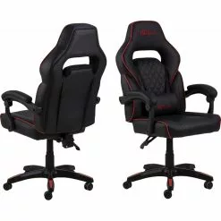 Tuotemerkit Canyon Työtuoli / Pelituoli - Musta PU/punainen