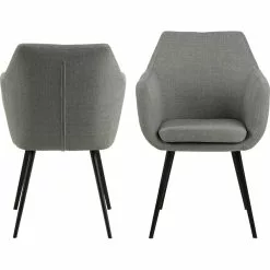 Tuotemerkit Nora Nojatuoli - Harmaa/musta 10 Tuotemerkit Nora Nojatuoli - Harmaa/musta -Keittiö- ja ruokapöytätuolit Försäljningsbutik 122c8adf70fdf3c980c2dedfdfff7a1717