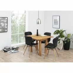 Tuotemerkit Batilda Ruokapöydän Tuoli - Musta PU/tammi -Keittiö- ja ruokapöytätuolit Försäljningsbutik 139d5ad3457e45df4f3cc4b44f93fd1f10