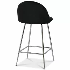 Tuotemerkit Art Velvet -baarituoli - Musta Sametti / Kromi 9 Tuotemerkit Art Velvet -baarituoli - Musta Sametti / Kromi -Keittiö- ja ruokapöytätuolit Försäljningsbutik 1459b71e7a8770b0729690b35bba700377