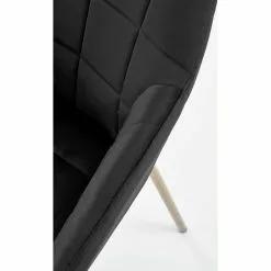 Tuotemerkit Signe Nojatuoli - Musta -Keittiö- ja ruokapöytätuolit Försäljningsbutik 1473a88362d10fa56512b716a1fe9226a2