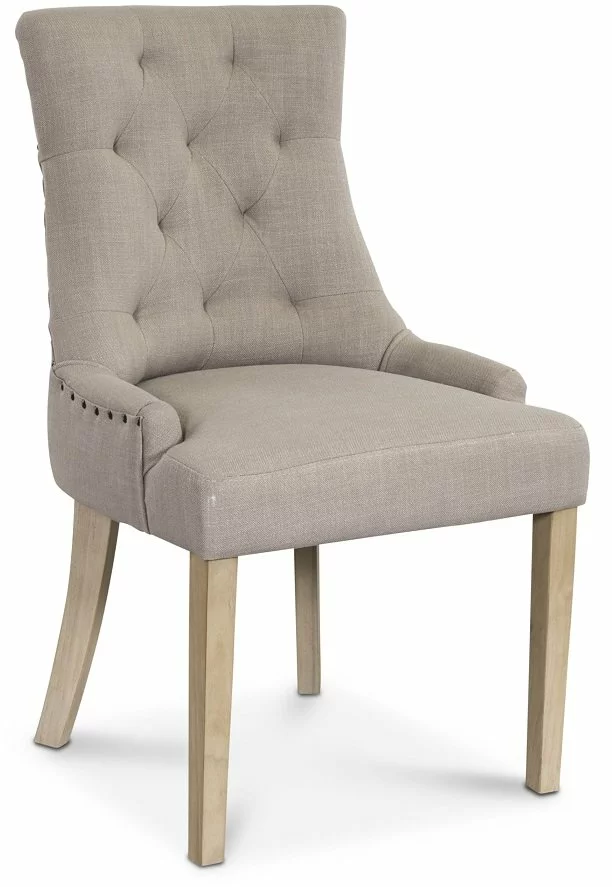 Tuotemerkit Tuva Tuoli - Beige, Antiikkikäsitellyt Jalat 3 Tuotemerkit Tuva Tuoli - Beige, Antiikkikäsitellyt Jalat