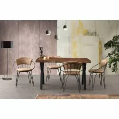 Tuotemerkit Istanbul-tuoli - Musta/beige 7 Tuotemerkit Istanbul-tuoli - Musta/beige -Keittiö- ja ruokapöytätuolit Försäljningsbutik 1612b3ca60ed836776aea858eb534c3fec