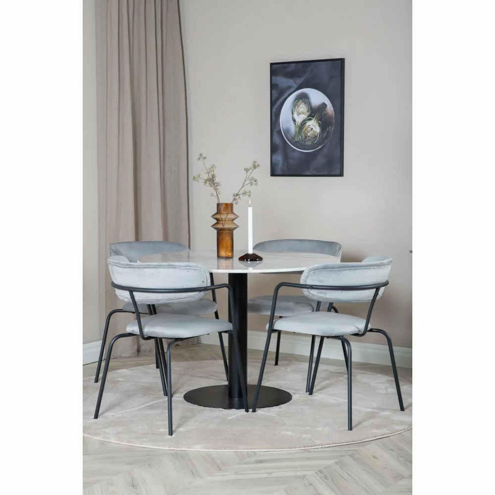 Tuotemerkit Tellrunkoinen Tuoli - Harmaa 8 Tuotemerkit Tellrunkoinen Tuoli - Harmaa - Bild 6