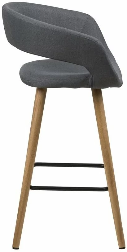 Tuotemerkit Naperville-baarituoli - Tummanharmaa 5 Tuotemerkit Naperville-baarituoli - Tummanharmaa - Bild 3