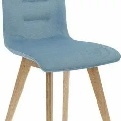 Tuotemerkit Cleo Ruokatuoli Koristesaumalla - Valinnainen Rungon Ja Verhoilun Väri