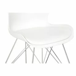 Tuotemerkit Shello-ruokatuoli - Valkoinen / Kromi 9 Tuotemerkit Shello-ruokatuoli - Valkoinen / Kromi -Keittiö- ja ruokapöytätuolit Försäljningsbutik 1b02c497f216ae6116fc7d6d0223f2070d