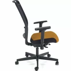 Tuotemerkit Alfar-työtuoli - Keltainen -Keittiö- ja ruokapöytätuolit Försäljningsbutik 1bbec59a3a74d7d4edcb068bff76745779