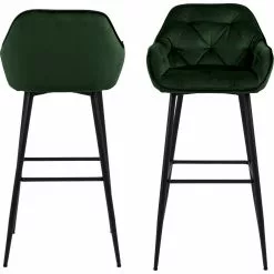 Tuotemerkit Brooke Baarijakkara - Vihreä 10 Tuotemerkit Brooke Baarijakkara - Vihreä -Keittiö- ja ruokapöytätuolit Försäljningsbutik 1ceecc0fb2716c2d03c832fc9cff77a623