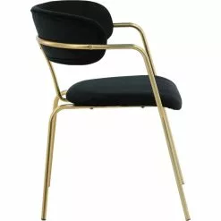 Tuotemerkit Tellrunkoinen Tuoli - Musta/messinki -Keittiö- ja ruokapöytätuolit Försäljningsbutik 1d5326ff8123954c2b9bf8355d7727bf30