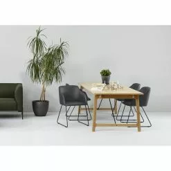 Tuotemerkit Casablanca Nojatuoli - Musta PU -Keittiö- ja ruokapöytätuolit Försäljningsbutik 1d9fb435fb85a953b50b5f65068912d187