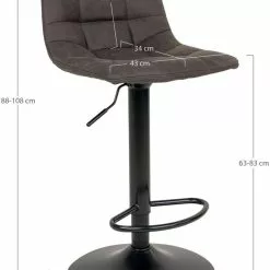 Tuotemerkit Middelfart Baarijakkara - Tummanharmaa/musta -Keittiö- ja ruokapöytätuolit Försäljningsbutik 1e7b9de6112d0859612dd3323b4bb84312