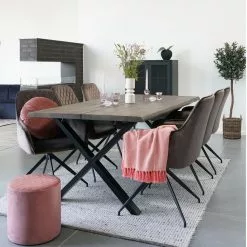 Tuotemerkit Harbo-ruokailutuoli - Ruskea -Keittiö- ja ruokapöytätuolit Försäljningsbutik 205e3d9532d6275c063a3b673b8201a683