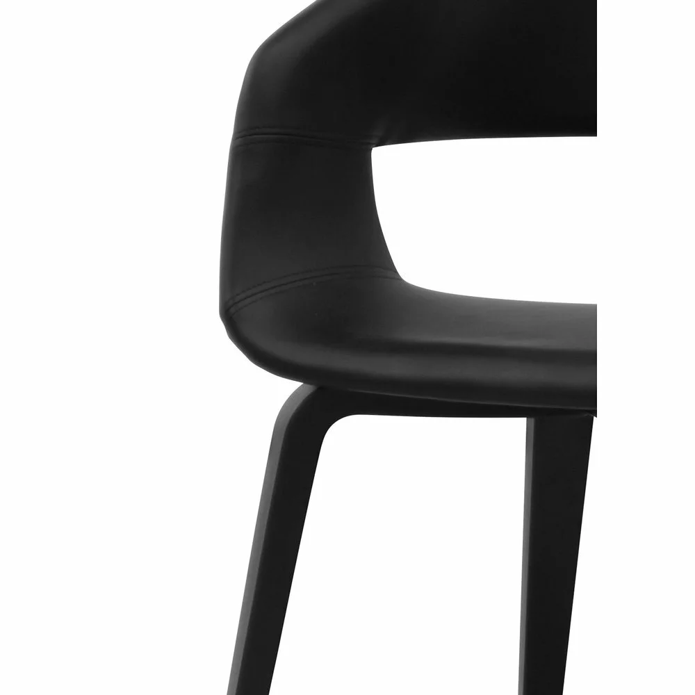 Tuotemerkit Nova-ruokatuoli - Musta 4 Tuotemerkit Nova-ruokatuoli - Musta - Bild 2