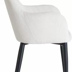 Tuotemerkit Nojatuoli Paolo - Musta / Beige Manchester -Keittiö- ja ruokapöytätuolit Försäljningsbutik 2251f1391e68257d8584ec7ee83ade94c0