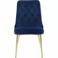 Tuotemerkit Alice Deluxe Ruokatuoli - Sininen/messinki 11 Tuotemerkit Alice Deluxe Ruokatuoli - Sininen/messinki -Keittiö- ja ruokapöytätuolit Försäljningsbutik 24fe5a1de56e625691dc8d3d3f707207cc