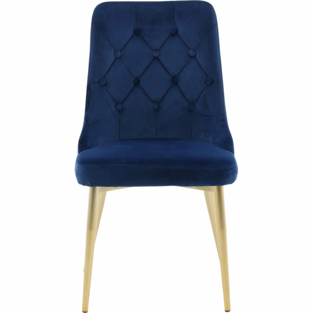 Tuotemerkit Alice Deluxe Ruokatuoli - Sininen/messinki 6 Tuotemerkit Alice Deluxe Ruokatuoli - Sininen/messinki - Bild 4