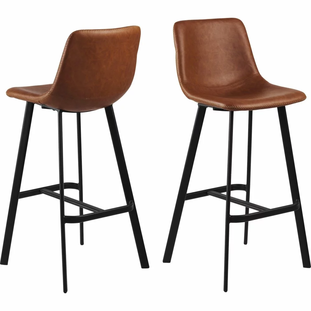 Tuotemerkit Oregon Baarijakkara - Ruskea PU/valkoinen 4 Tuotemerkit Oregon Baarijakkara - Ruskea PU/valkoinen - Bild 2