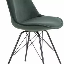 Tuotemerkit Oslo-ruokailutuoli - Tummanvihreä/musta -Keittiö- ja ruokapöytätuolit Försäljningsbutik 25625f29ea0dd50c66982a9e23a3fc1589