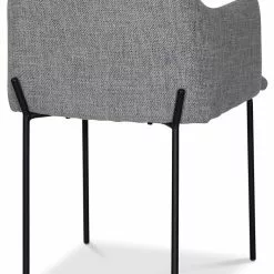 Tuotemerkit New Yorkin Nojatuoli - Harmaa Kangas 9 Tuotemerkit New Yorkin Nojatuoli - Harmaa Kangas -Keittiö- ja ruokapöytätuolit Försäljningsbutik 25b65fe3095a2a15532f1d1d92cfe0fe8e