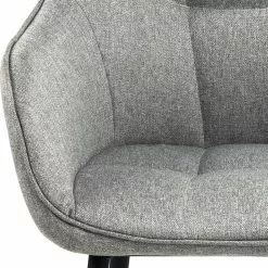 Tuotemerkit Brenda Nojatuoli - Vaaleanharmaa -Keittiö- ja ruokapöytätuolit Försäljningsbutik 26c92770e1d564a154dd8100a1d9b8b4ae