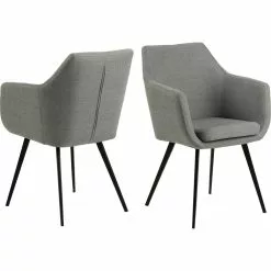 Tuotemerkit Nora Nojatuoli - Harmaa/musta