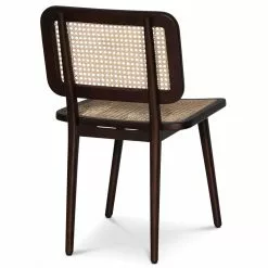 Tuotemerkit Siknäs Tuoli - Ruskea Mahonki / Rottinki -Keittiö- ja ruokapöytätuolit Försäljningsbutik 287c927263fa27367394dba7126a2ef4ed