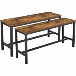 Tuotemerkit Aaron Penkki, 2 Kpl - Ruskea/musta