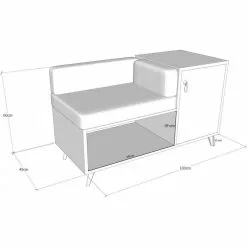 Tuotemerkit Anzer Penkki - Pähkinä/antrasiitti -Keittiö- ja ruokapöytätuolit Försäljningsbutik 28f04e802273767ac60a739b3c98fc6ae2