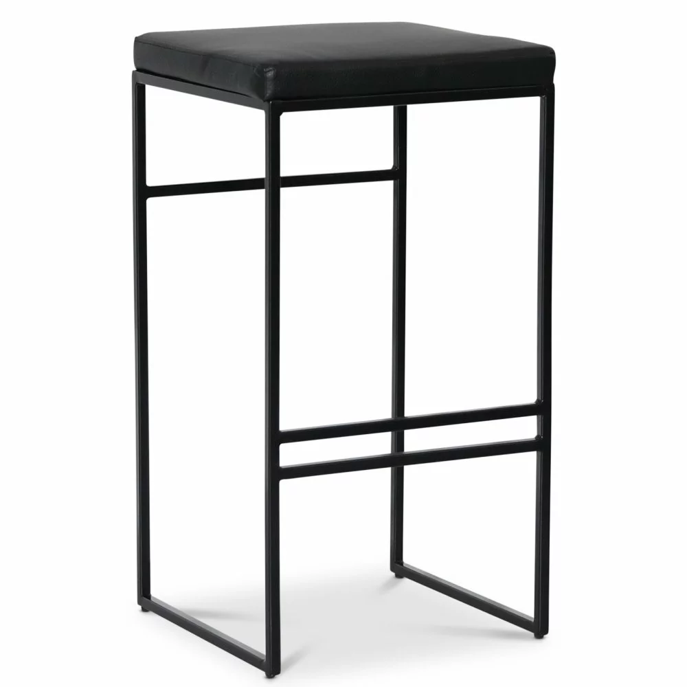 Tuotemerkit Stage-baarijakkara - Musta PU / Musta 3 Tuotemerkit Stage-baarijakkara - Musta PU / Musta