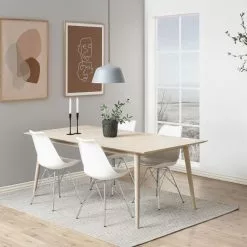 Tuotemerkit Eris Tuoli - Valkoinen / Kromi -Keittiö- ja ruokapöytätuolit Försäljningsbutik 2ef26cbaaa329eb7ee37aa0318d712beba