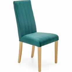 Tuotemerkit Heather Ruokapöydän Tuoli - Vihreä Sametti