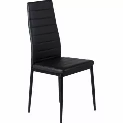 Tuotemerkit Varjoisa Ruokatuoli - Musta PU