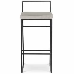 Tuotemerkit Aston Baarijakkara - Harmaa-beige Sametti / Musta -Keittiö- ja ruokapöytätuolit Försäljningsbutik 3372b6bb7ba68fa13688ba33094a25447f