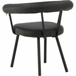 Tuotemerkit Västerås X Josefin Lustig Nojatuoli - Musta -Keittiö- ja ruokapöytätuolit Försäljningsbutik 341e9e68f44f17641cf9852221ea1eddec