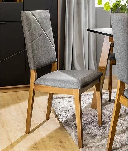 Tuotemerkit Antiikkinen Ruokatuoli - Harmaa 4 Tuotemerkit Antiikkinen Ruokatuoli - Harmaa - Bild 2